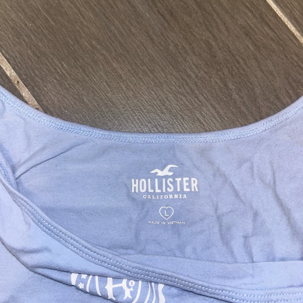 Hollister Light Blue Scoop Bralette